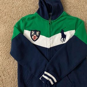 Size 6 Boys zipper hoodie from Polo Ralph Lauren